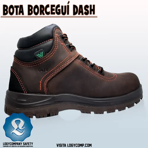 DASH logycomp logycompany safety calzado de seguridad seguridad industrial punta de policarbonato dielectrico